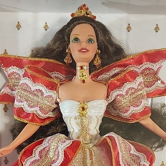 Happy Holidays 1997 10th Anniversary Special Edition Barbie Doll Mattel #17832 - Picture 11 of 11